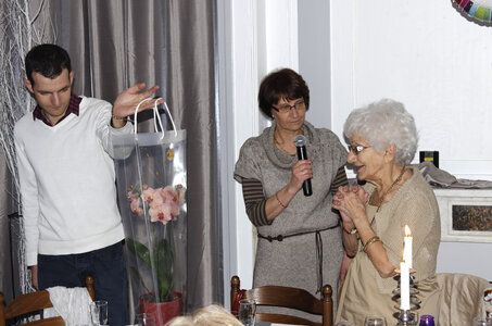 90 ans de mamie Louise - Noyarey mars 2013, 90 ANS MAMY Vincent  76 