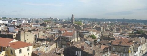 BORDEAUX, 67 BORDEAUX  Bastide vue de Caserne Benauge