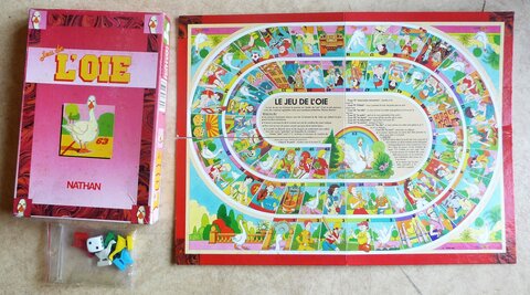 objet à vendre (divers), jeu de l’oie de 1983 vendu 9€