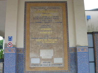 VICHY-VOSGES-ALSACE-LE CREUSOT, 289 CONTREXEVILLE