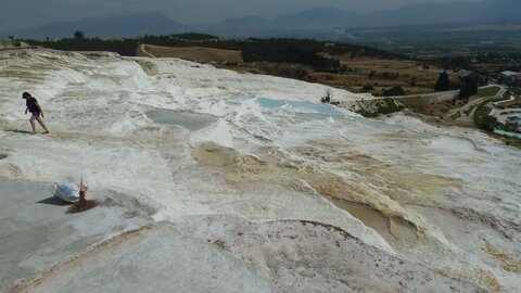 Voyage Turquie 1 : D'Antalya à Pamukkale, 6 Pamukkale  Chateau de coton - Hieraplolis  10 