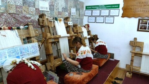 Voyage Turquie 4 : Deuxième journée en Cappadoce, 23 Avanos Fabrique de tapis  15 