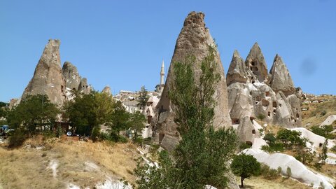 Voyage Turquie 4 : Deuxième journée en Cappadoce, 24 Vers la vallée de Goreme  37 