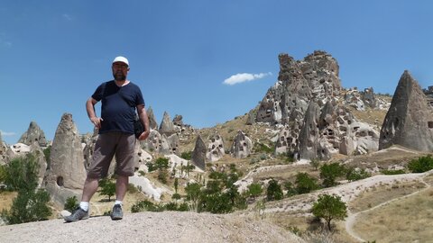 Voyage Turquie 4 : Deuxième journée en Cappadoce, 24 Vers la vallée de Goreme  41 