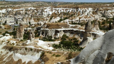 Voyage Turquie 4 : Deuxième journée en Cappadoce, 25 Vallée de Gorème  27 
