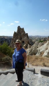 Voyage Turquie 4 : Deuxième journée en Cappadoce, 27 Gorème-Musée ouvert  églises troglodytes  et environs  22 