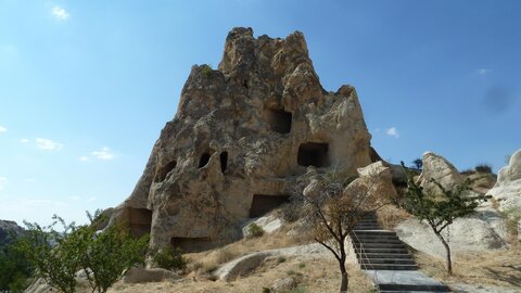 Voyage Turquie 4 : Deuxième journée en Cappadoce, 27 Gorème-Musée ouvert  églises troglodytes  et environs  24 