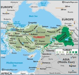 Voyage Turquie 5 : Retour vers Antalya, 00 carte Turquie