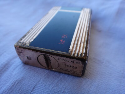 Briquet Dupont Laqué Chine, DSC03772