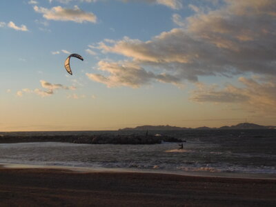 Kitesurf à l'Escale Borély, PC021191