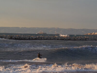 Kitesurf à l'Escale Borély, PC021190