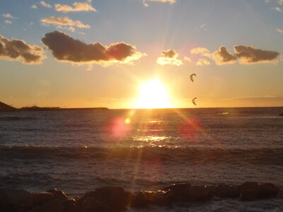 Kitesurf à l'Escale Borély, PC021202