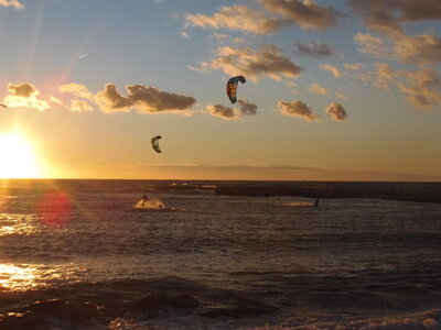 Kitesurf à l'Escale Borély, PC021203