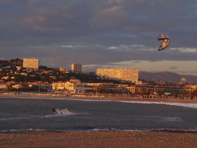 Kitesurf à l'Escale Borély, PC021208