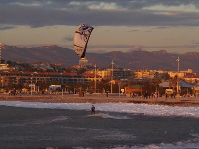 Kitesurf à l'Escale Borély, PC021209