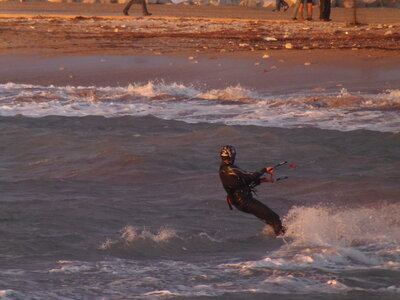 Kitesurf à l'Escale Borély, PC021211