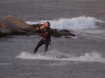 Kitesurf à l'Escale Borély, PC021214