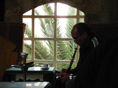 TUNISIE, 184-TunisieNov2010-Sfax cafe maure medina