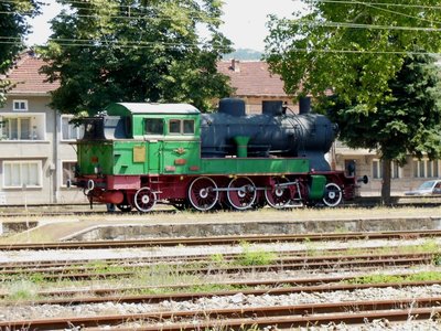 Bulg_2013-Bojentzi (Réserve architecturale), Ancienne loco restaurée