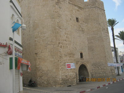 Mahdia Tunisie, Portail d’entrée à la médina des civilisations Fatimides
