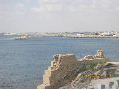 Mahdia Tunisie, Entrée du port