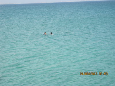 Mahdia Tunisie, baignade romantique