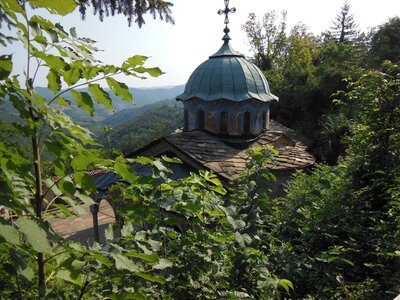 Bulg_2013-Monastère-Sokol, ... isolé dans la montagne ...