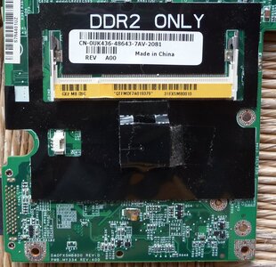 pieces detachees dell inspiron 1721,  N°14  detail carte mere