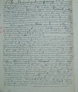 actes genealogie, mariage de alphonse vromet et marie anne sorre