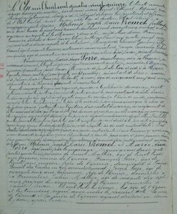 actes genealogie, mariage de Joseph VROMET et Marie anne Sorre