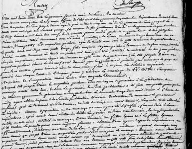 actes genealogie, Mariage Joseph Dréan et Augustine Pichon