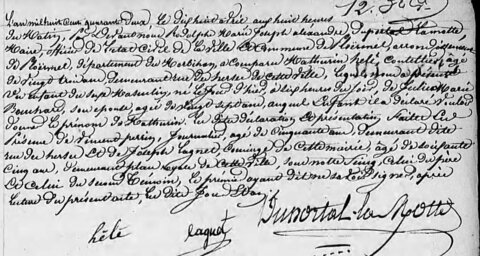 actes genealogie, naissance de mathurin 1842
