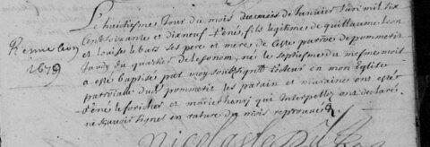 actes genealogie, naissance rene Leon