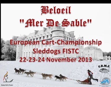 European cart Championship Beloeil 2013 Day 2, affiche beloeil