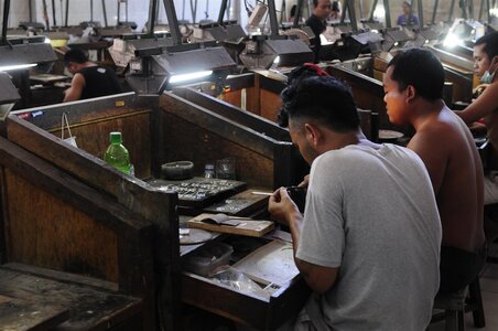 BALI 2013, FABRIQUE DE BIJOUX