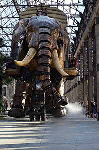 16-La belle ville de Nantes, Eléphant mécanique