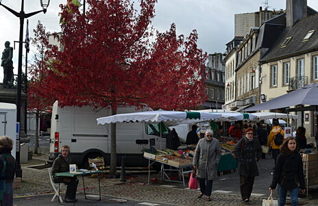 18- Notre découverte du  Finistère., Le marché de Lesneven