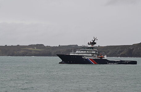 18- Notre découverte du  Finistère., Le remorqueur L'Abeille-Bourbon à  Camaret-sur-Mer.