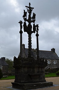 18- Notre découverte du  Finistère., Enclos paroissial de Saint Thégonec