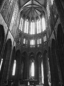20 - Notre séjour au Mont Saint-Michel, abbaye01