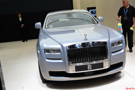 Mondial de l'automobile/ Paris/  Octobre 2010, Rolls Royce Ghost_3P