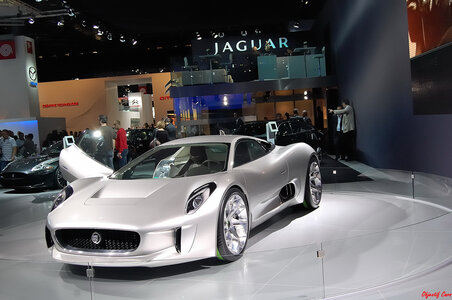 Mondial de l'automobile/ Paris/  Octobre 2010, Jaguar C-X75_09P
