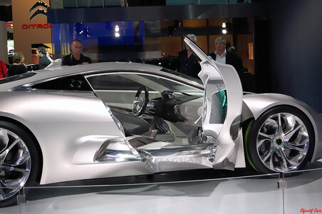 Mondial de l'automobile/ Paris/  Octobre 2010, Jaguar C-X75_03P