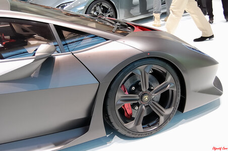 Mondial de l'automobile/ Paris/  Octobre 2010, Lamborghini Sesto Elemento_27P