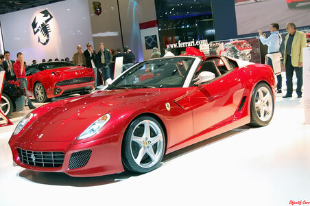 Mondial de l'automobile/ Paris/  Octobre 2010, Ferrari SA Aperta_5P