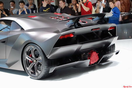 Mondial de l'automobile/ Paris/  Octobre 2010, Lamborghini Sesto Elemento_08P
