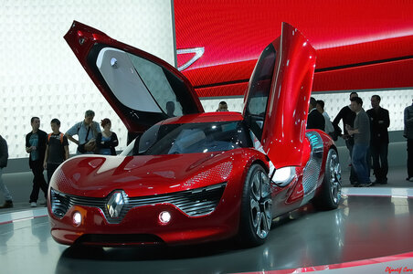 Mondial de l'automobile/ Paris/  Octobre 2010, Renault DeZir Concept_05P