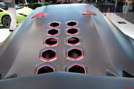 Mondial de l'automobile/ Paris/  Octobre 2010, Lamborghini Sesto Elemento_15P