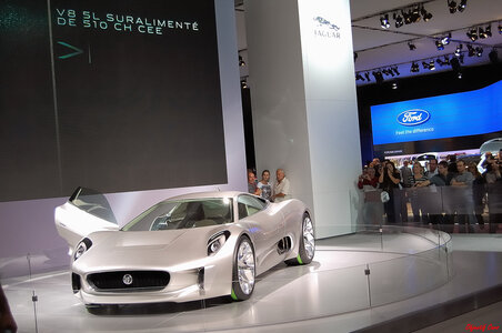 Mondial de l'automobile/ Paris/  Octobre 2010, Jaguar C-X75_17P