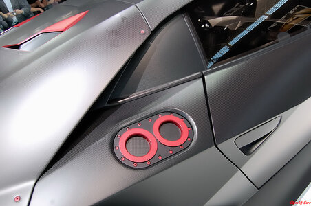 Mondial de l'automobile/ Paris/  Octobre 2010, Lamborghini Sesto Elemento_21P